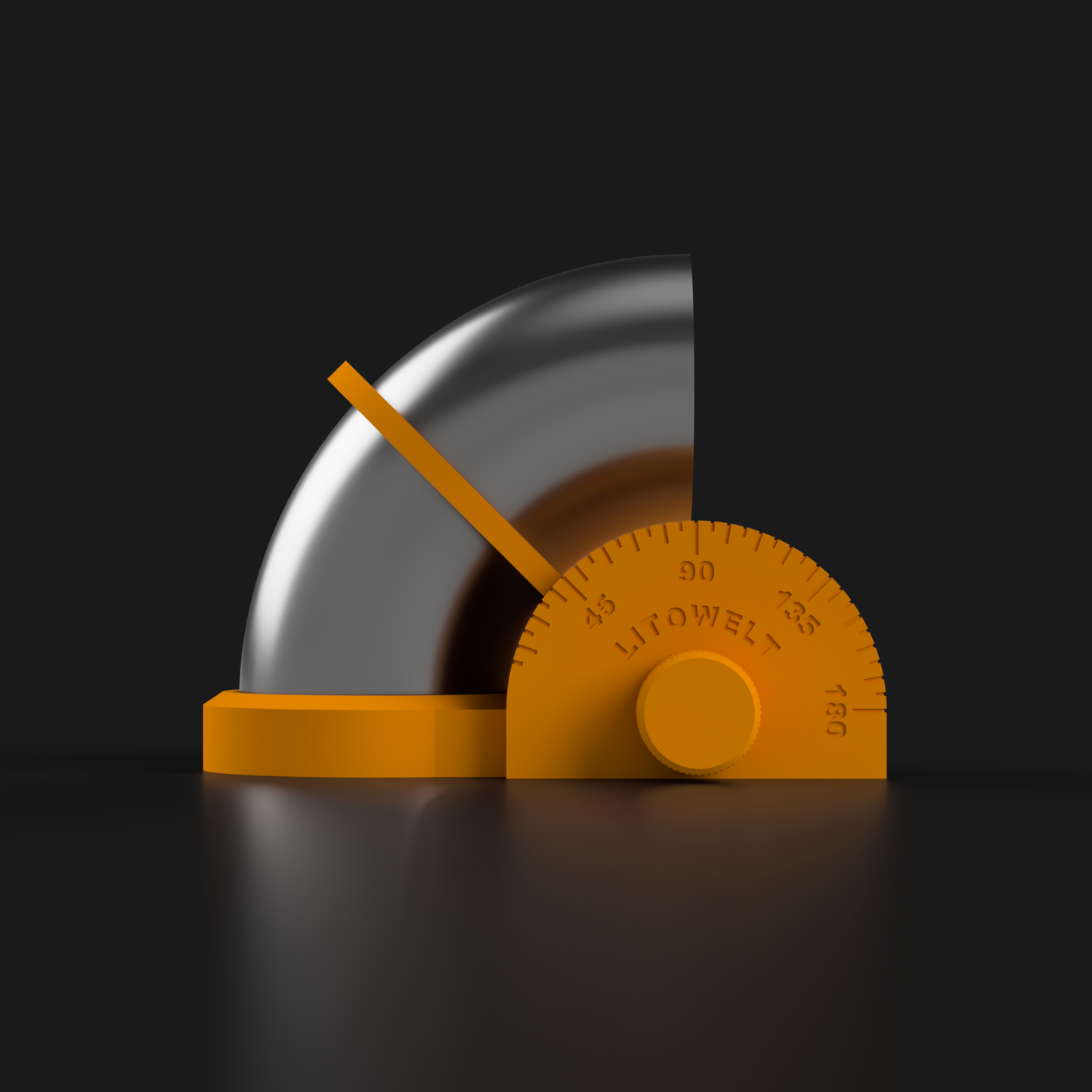 WKit V3 "Norm3" - Rohrbogen Zeichenhilfe | STL Datei | KEINE KOMMERZIELLE NUTZUNG